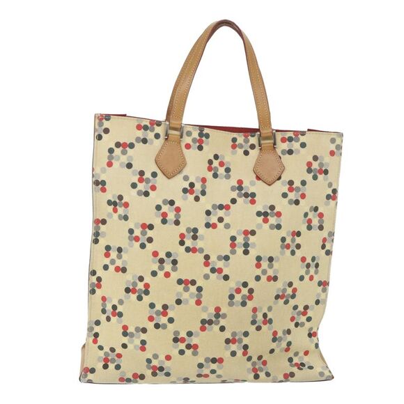 Burberry Beige Canvas Tote Bag (Pre-Owned) - Picture 1 of 16